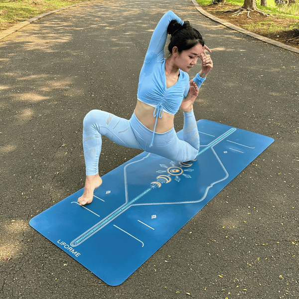 Liforme Liforme Cosmic Moon Yoga Mat & Travel Mat Bundle