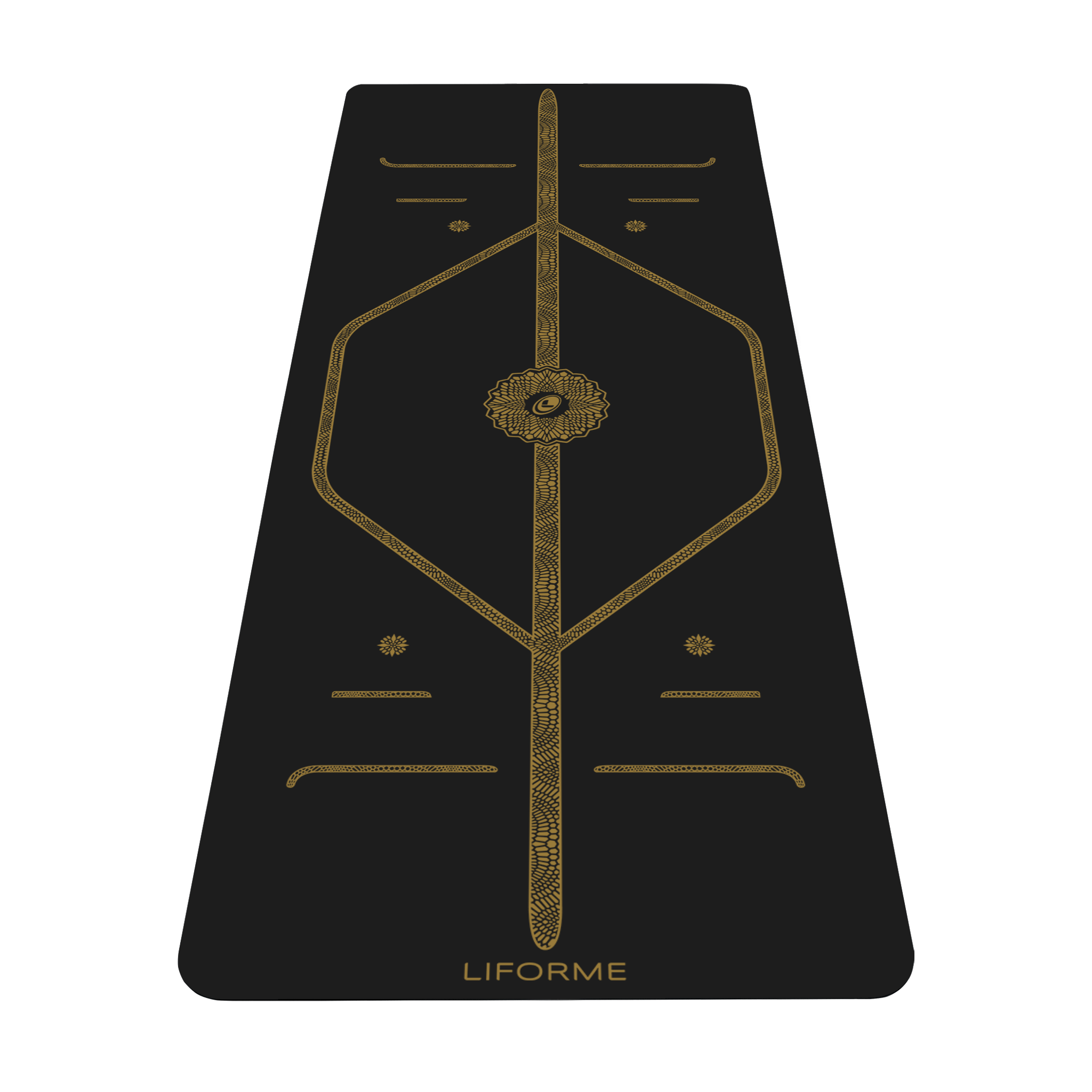 liforme Liforme Black & Gold Yoga Mat