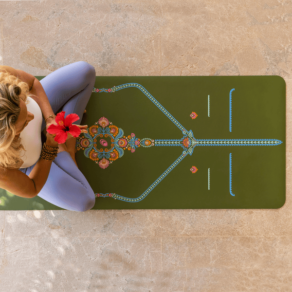 Liforme Liforme Mindful Garden Travel Yoga Mat