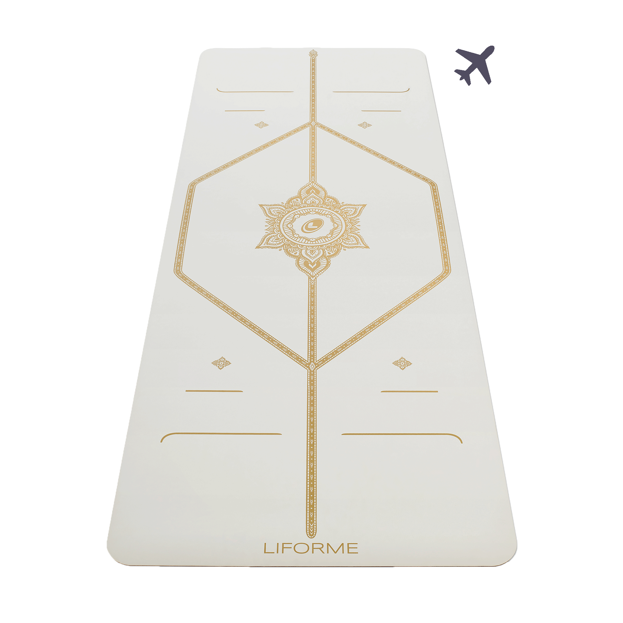 liforme Liforme White Magic Travel Yoga Mat