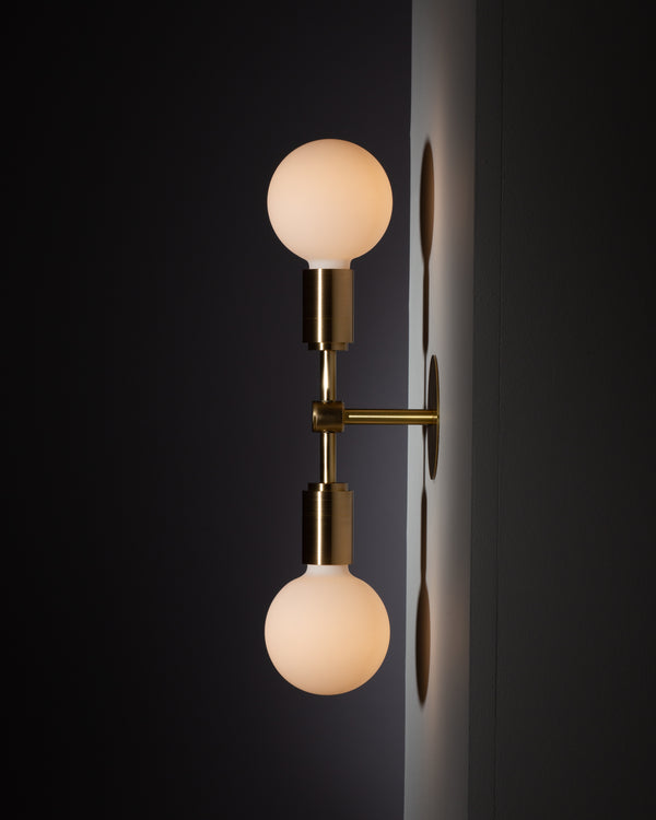 lights Of London DOUBLE SPHERE FLUSH MOUNT