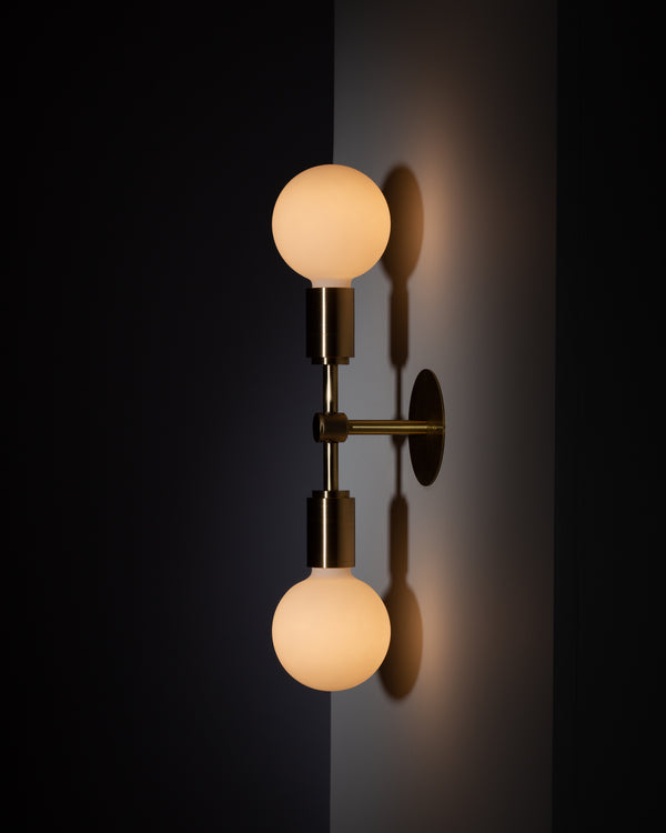 lights of london DOUBLE SPHERE FLUSH MOUNT