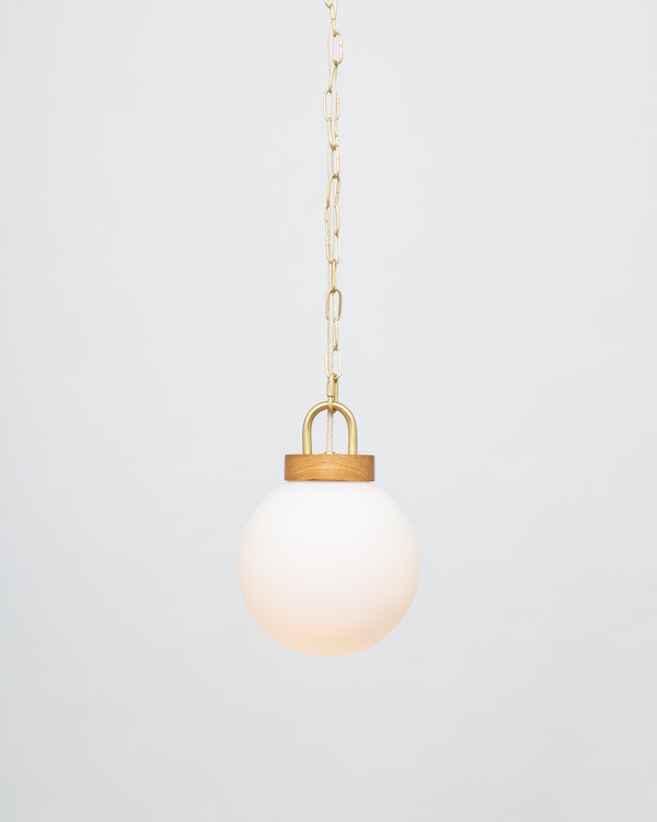 Lights Of London Oak Globe Chain