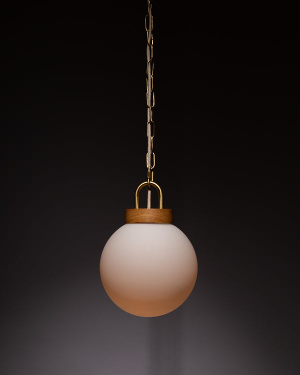 Lights Of London Oak Globe Chain