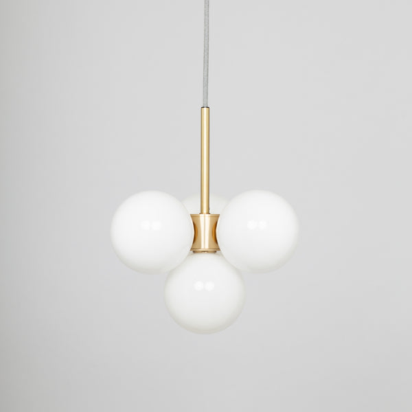 lights of london SORAYA CLUSTER OPAL GLOBE PENDANT