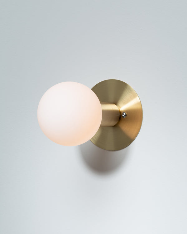 lights of london Sphere Flush Mount Wall Sconce