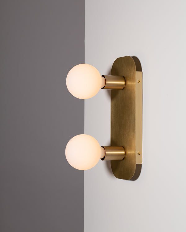 Lights Of London LOZENGE DOUBLE SPHERE SURFACE MOUNT