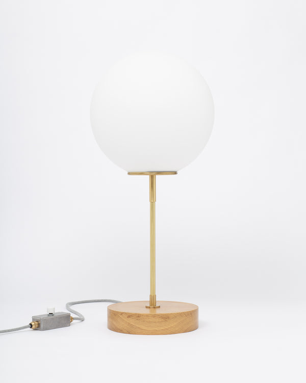 Lights Of London Matte Glass Globe Light Engine Dim To Warm Lamp