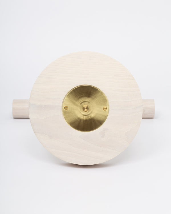 Lights Of London Oslo White Ash Double Sphere Dim To Warm Table Lamp