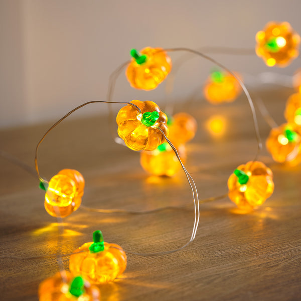Lights4fun 20 Pumpkin Micro Lights