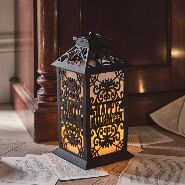 Lights4fun Flickering Flame LED Halloween Lantern