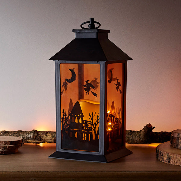 lights4fun Haunted House Outdoor Halloween Lantern