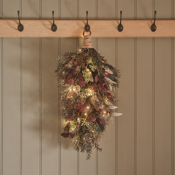 Lights4fun Pre Lit Autumn Winter Bough