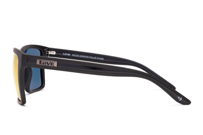 liive Bazza - Mirror Polarised Twin Blacks
