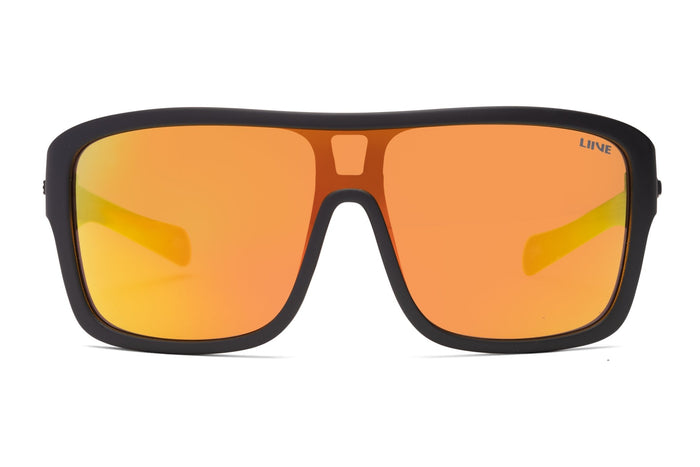 liive Verdict - Mirror Matt Black Orange