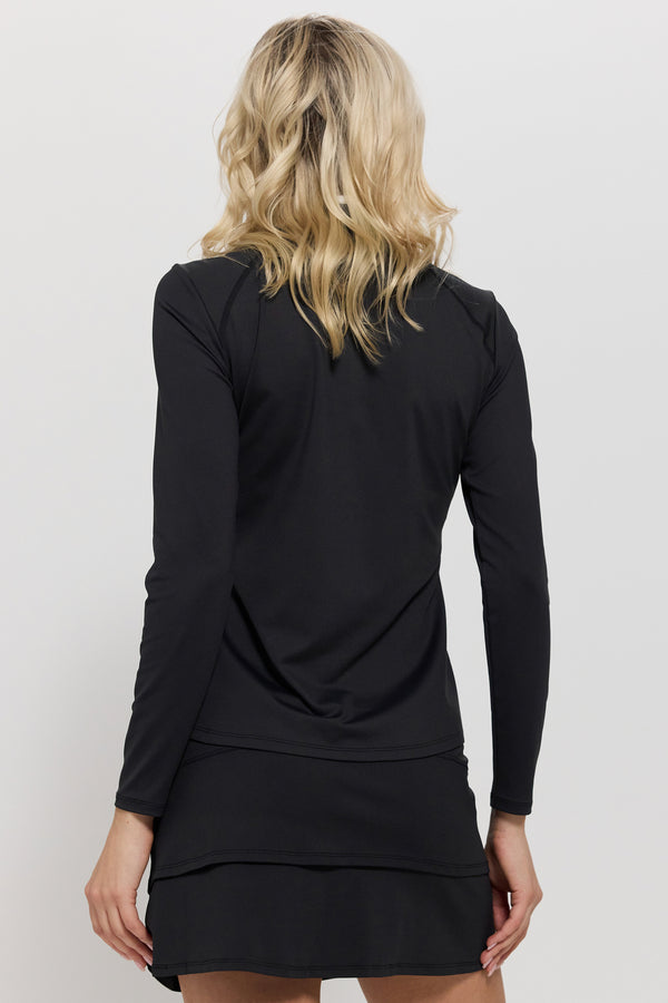 Lija Angle Top - Black/White