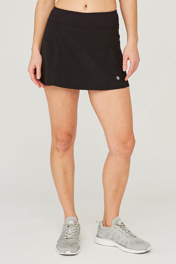 lija Deuce Skort 13.5" - Black