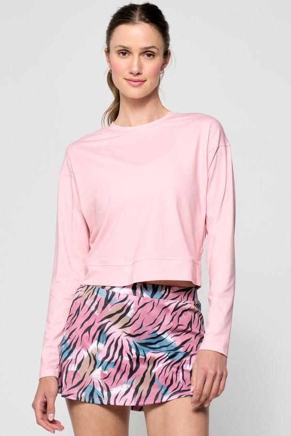 lija Drift Rally Top - Carnation