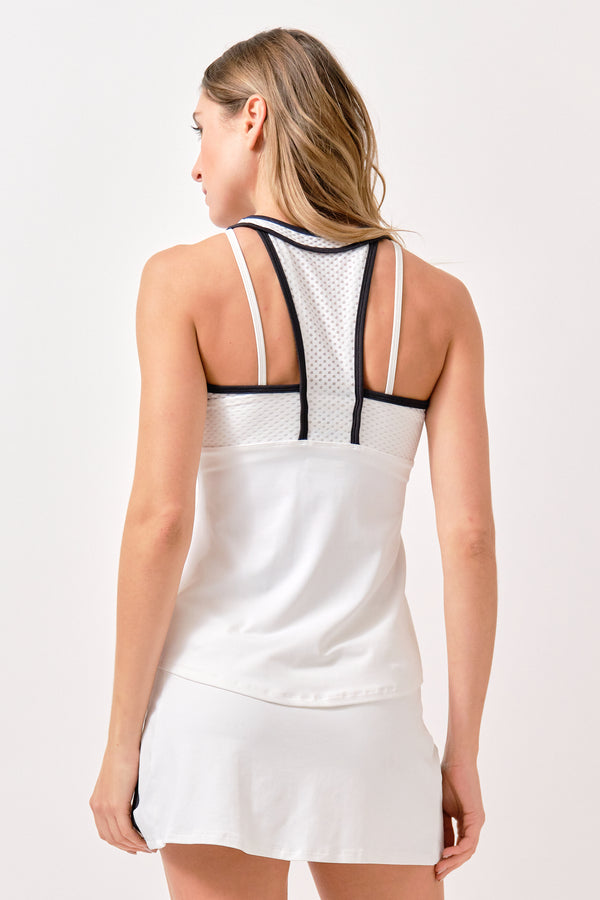 Lija Echo Tank - White/Black