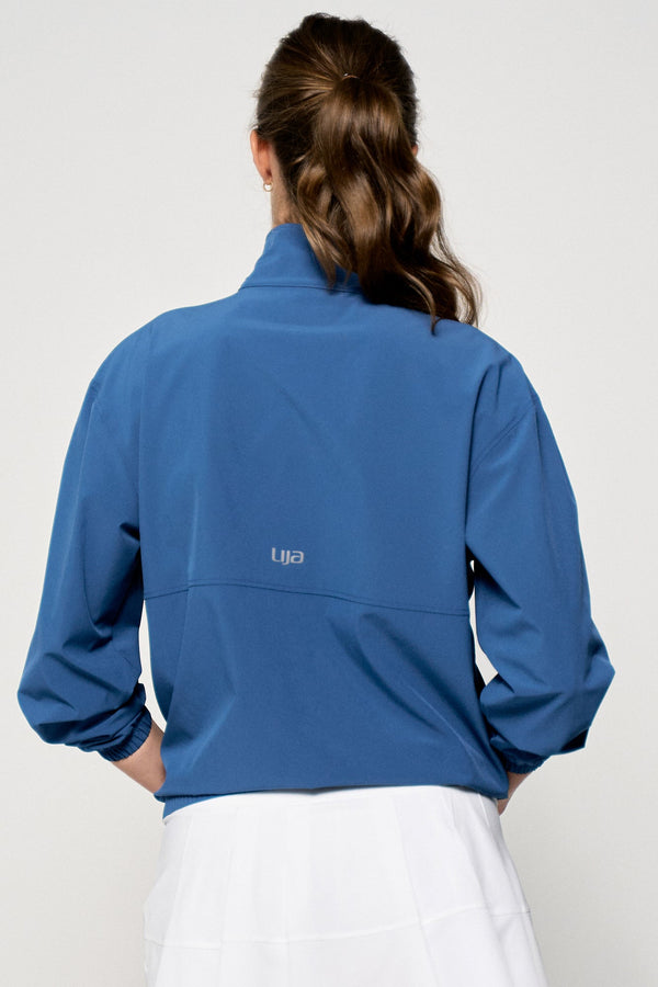 Lija Edge Jacket - Denim Blue/Cool Blue/Peridot