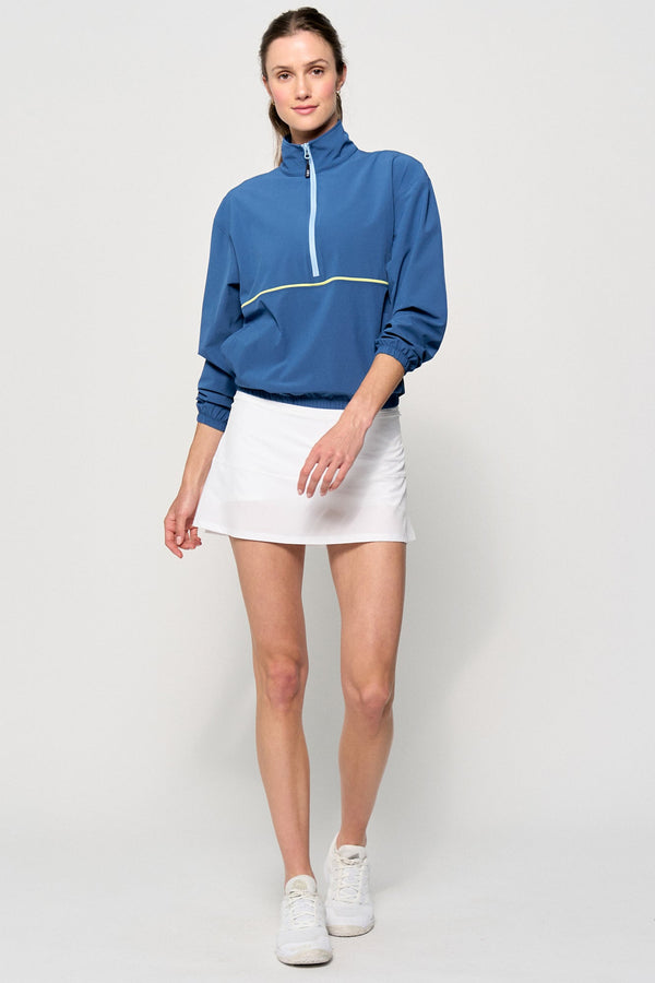 Lija Edge Jacket - Denim Blue/Cool Blue/Peridot