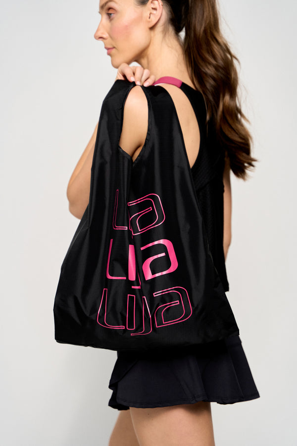 lija LIJA Baggu Bag - Black/Pink
