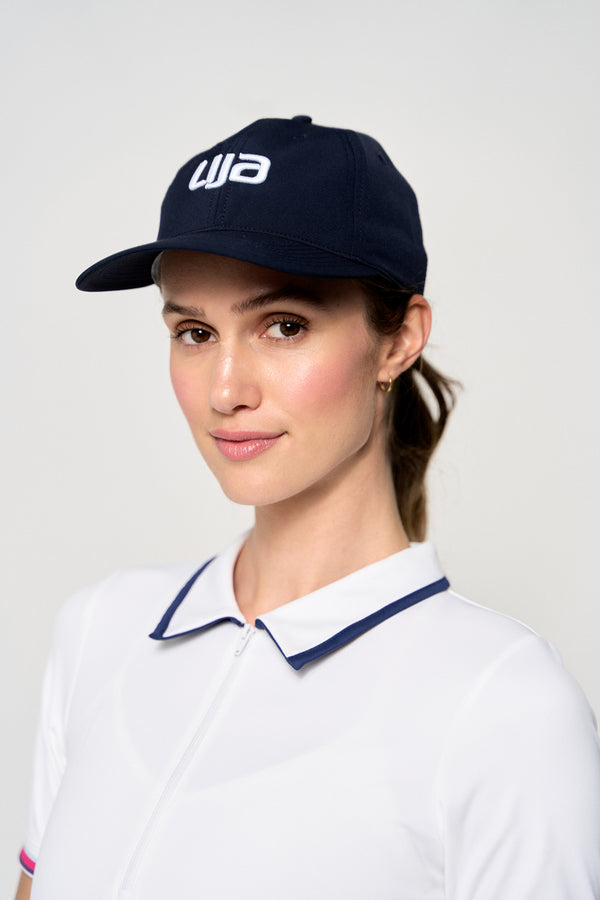 lija LIJA Ballcap - Dark Navy/White