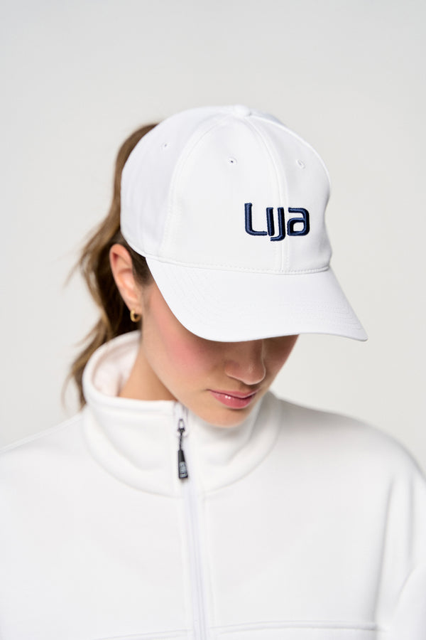 Lija LIJA Ballcap - White/Dark Navy