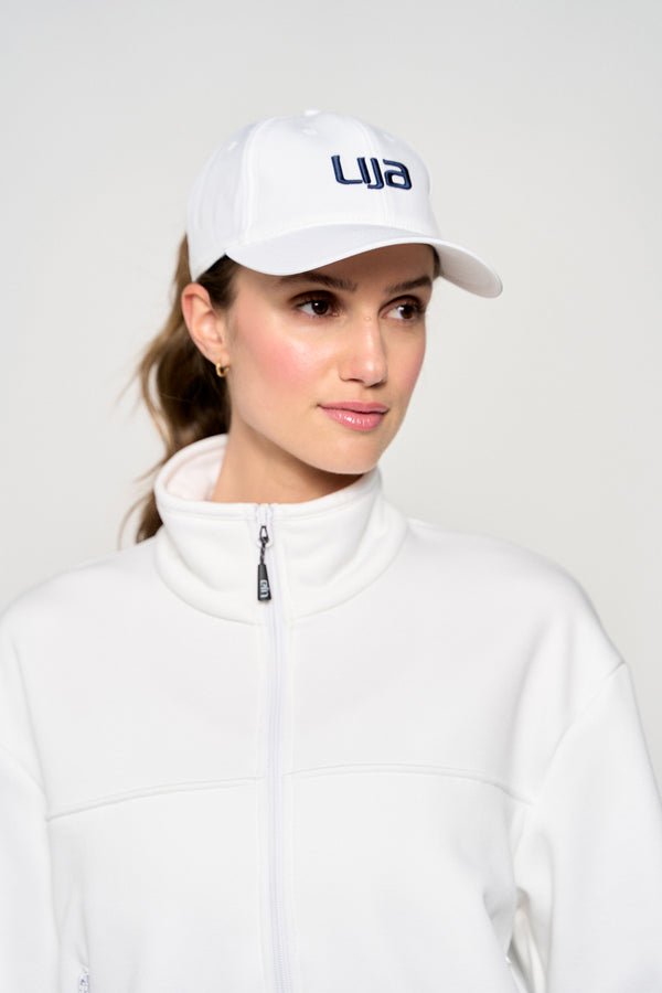lija LIJA Ballcap - White/Dark Navy