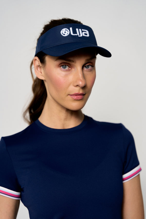 lija LIJA Visor - Dark Navy/White