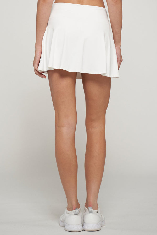 Lija Patina Skort 14" - White