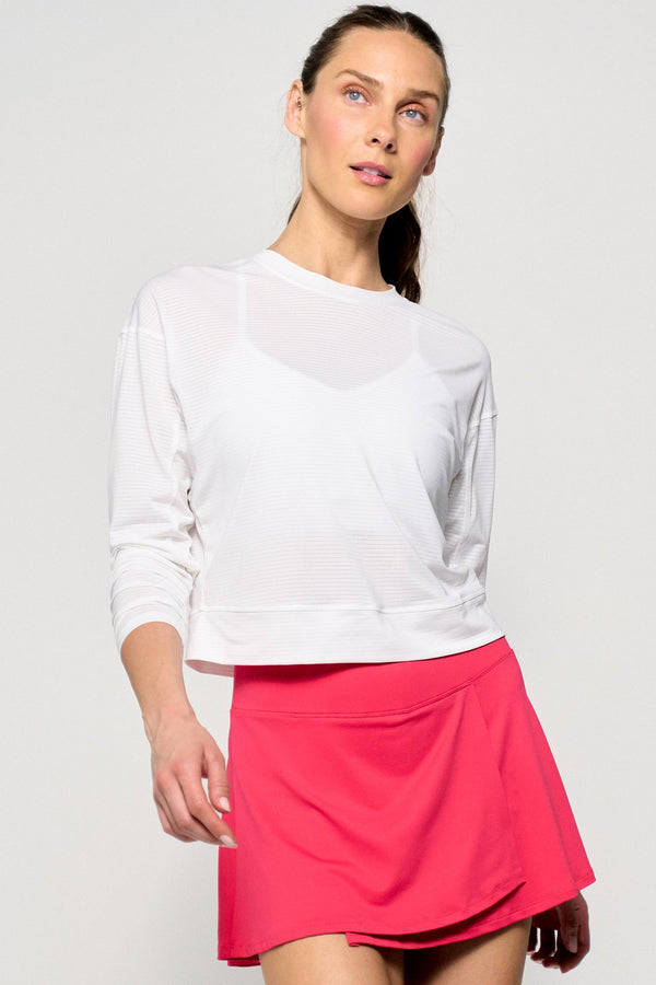 lija Rally Top - White