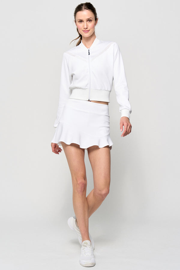 Lija Revenge Skort 13" - White