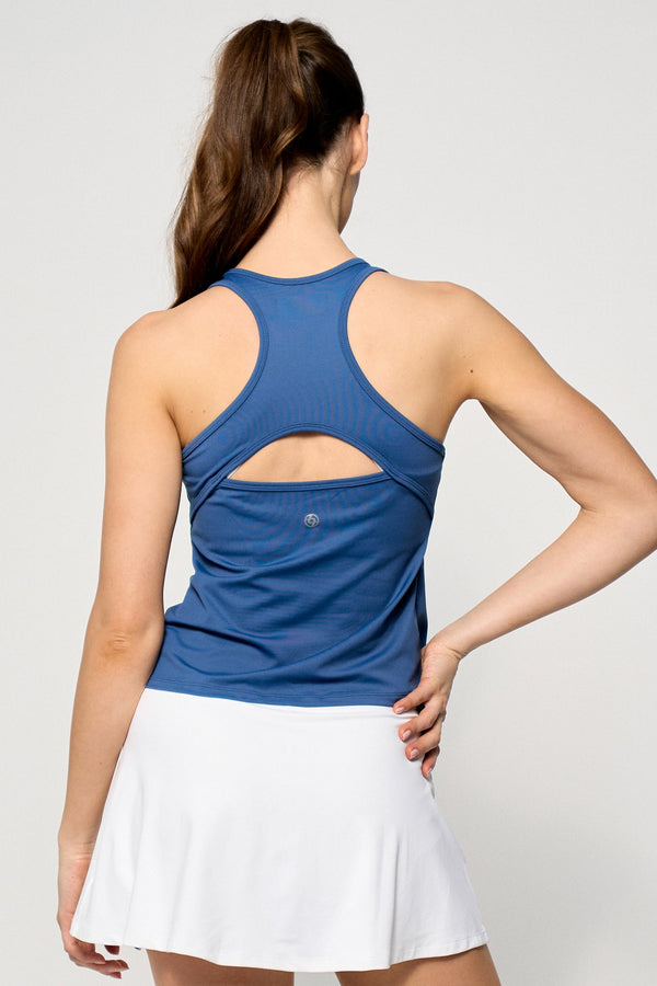 Lija Rival Tank - Denim Blue