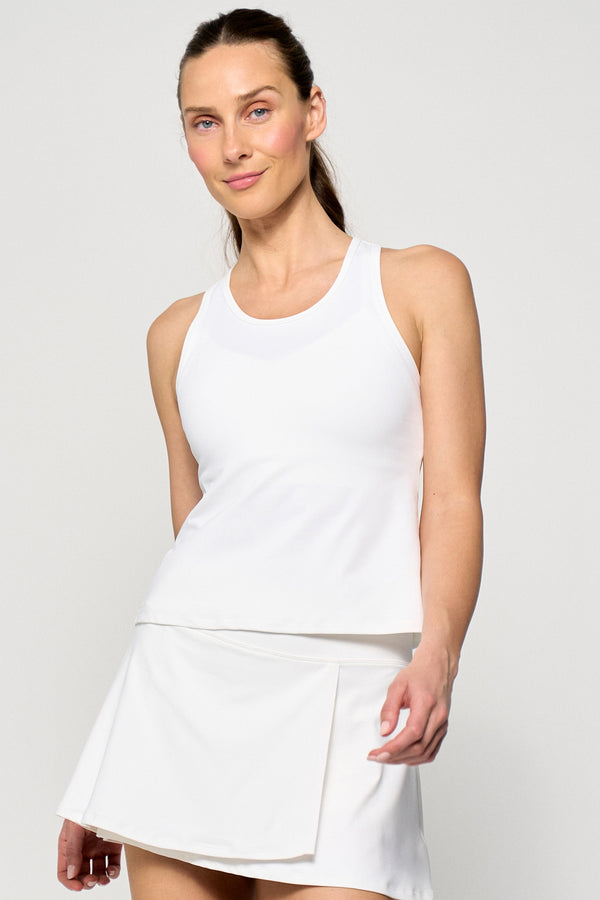 lija Rival Tank - White