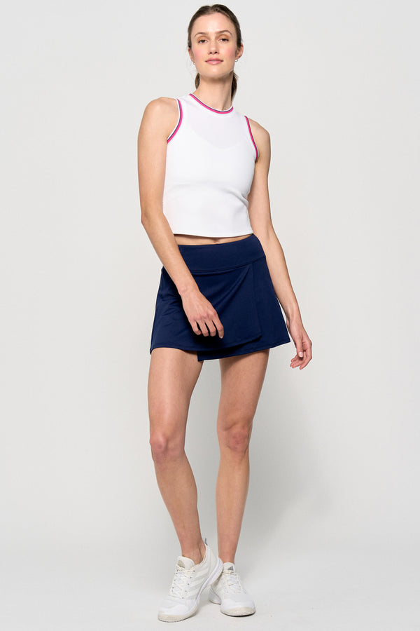 Lija Tiebreak Skort 13" - Marine