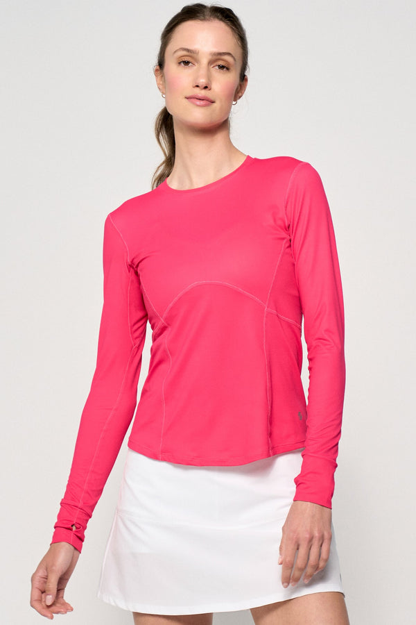 lija Titan Top - UPF 50+ Raspberry