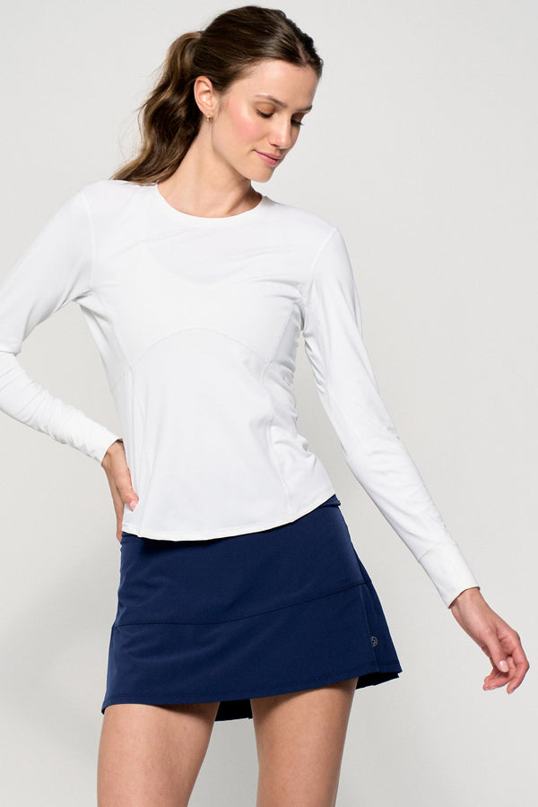 lija Titan Top - UPF 50+ White