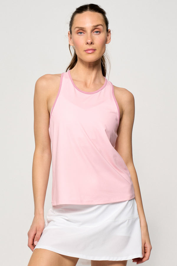 Lija Training Tank - Carnation/Antique Rose