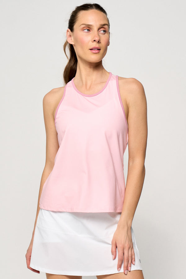 lija Training Tank - Carnation/Antique Rose
