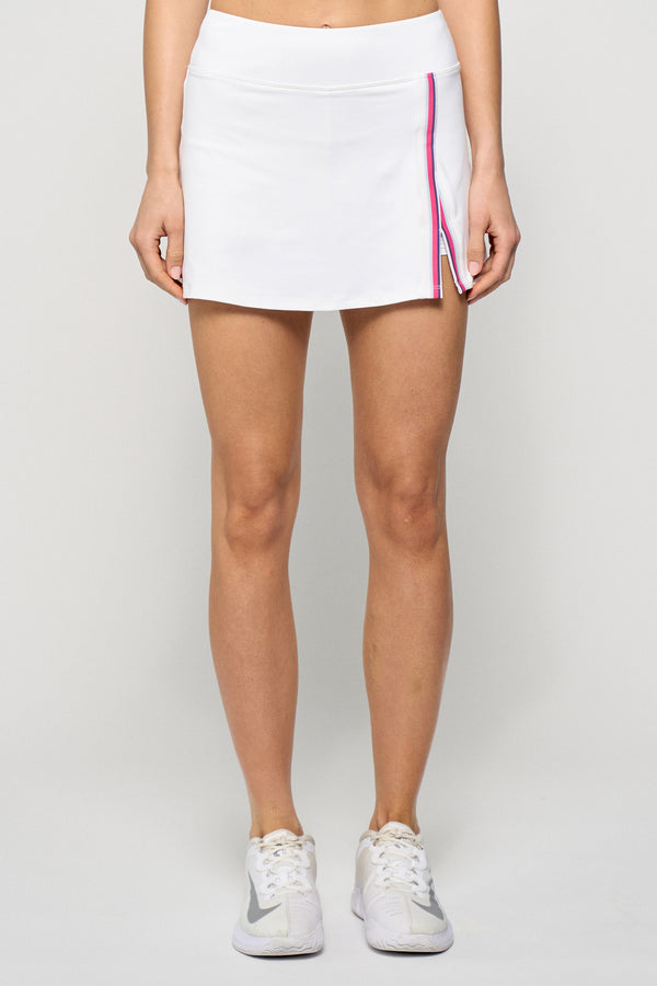 lija Uprise Skort 13" - White/Marine/Raspberry/Arctic