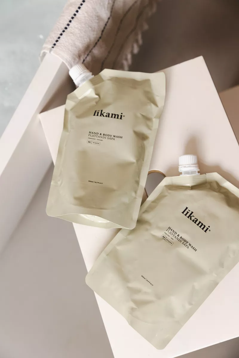 Likami Hand & Body Wash Aloe Vera-oats Refill