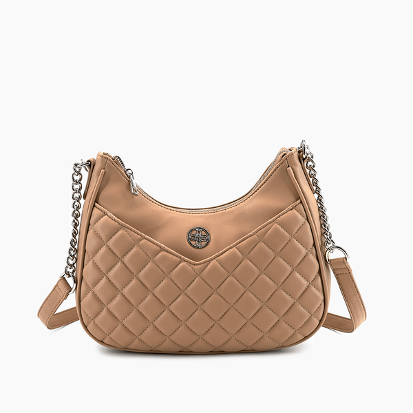 like dreams Auburn Y2K Vegan Dual Quilted Shoulder Bag