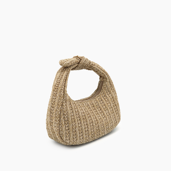 like Dreams Aimee Mini Straw Top Handle Bag