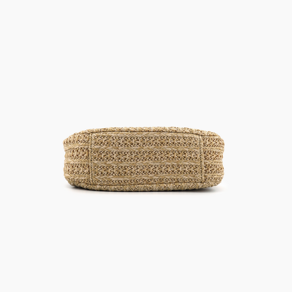 like Dreams Aimee Mini Straw Top Handle Bag
