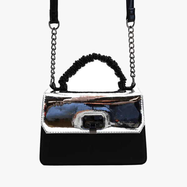 Like Dreams Blaze Metallic Vegan Crossbody Bag