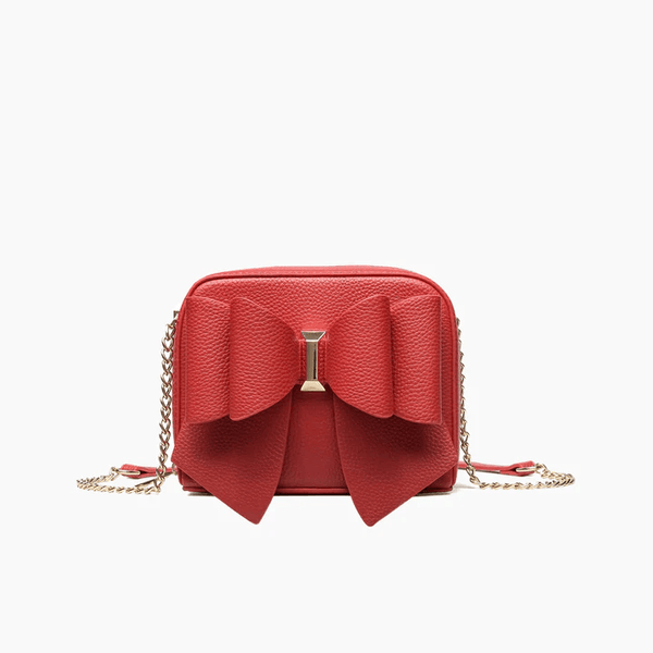 like dreams Chloe Bow Vegan Mini Crossbody Bag