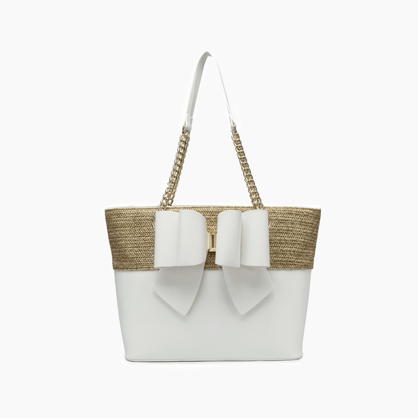 like dreams Daisy Bow Dual Vegan Tote Bag