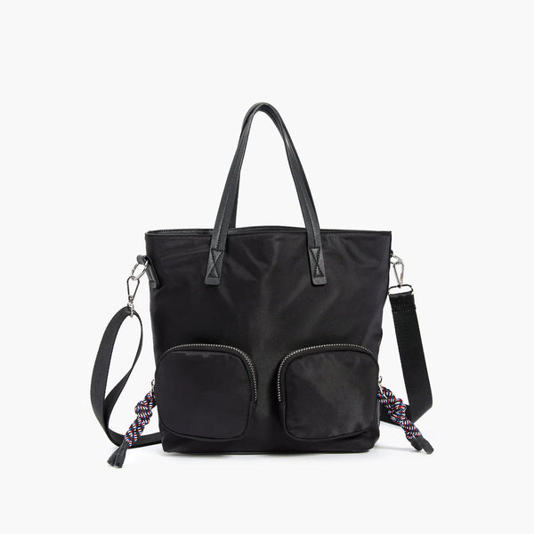 like dreams Full Force Utility Black Tote Bag