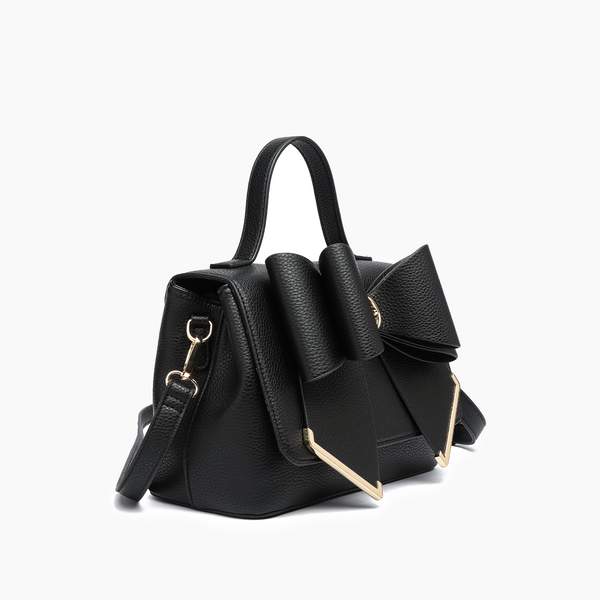 Like Dreams Jasmine Bow Vegan Crossbody Bag